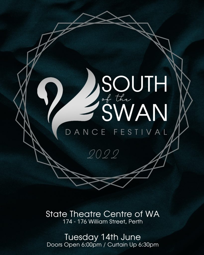 Poster advertising the South of the Swan Fesitval