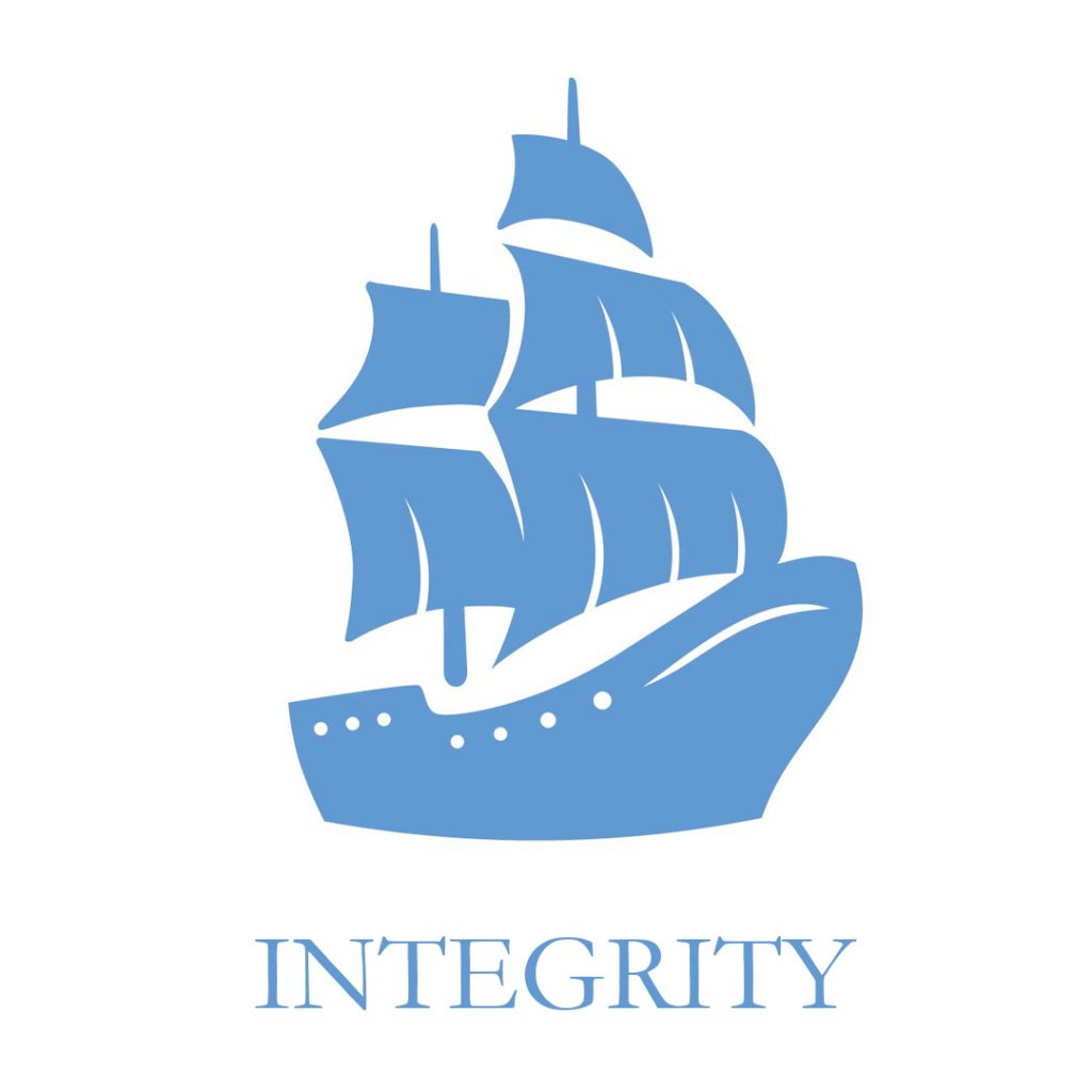 Tranby ValuesBlue integrity